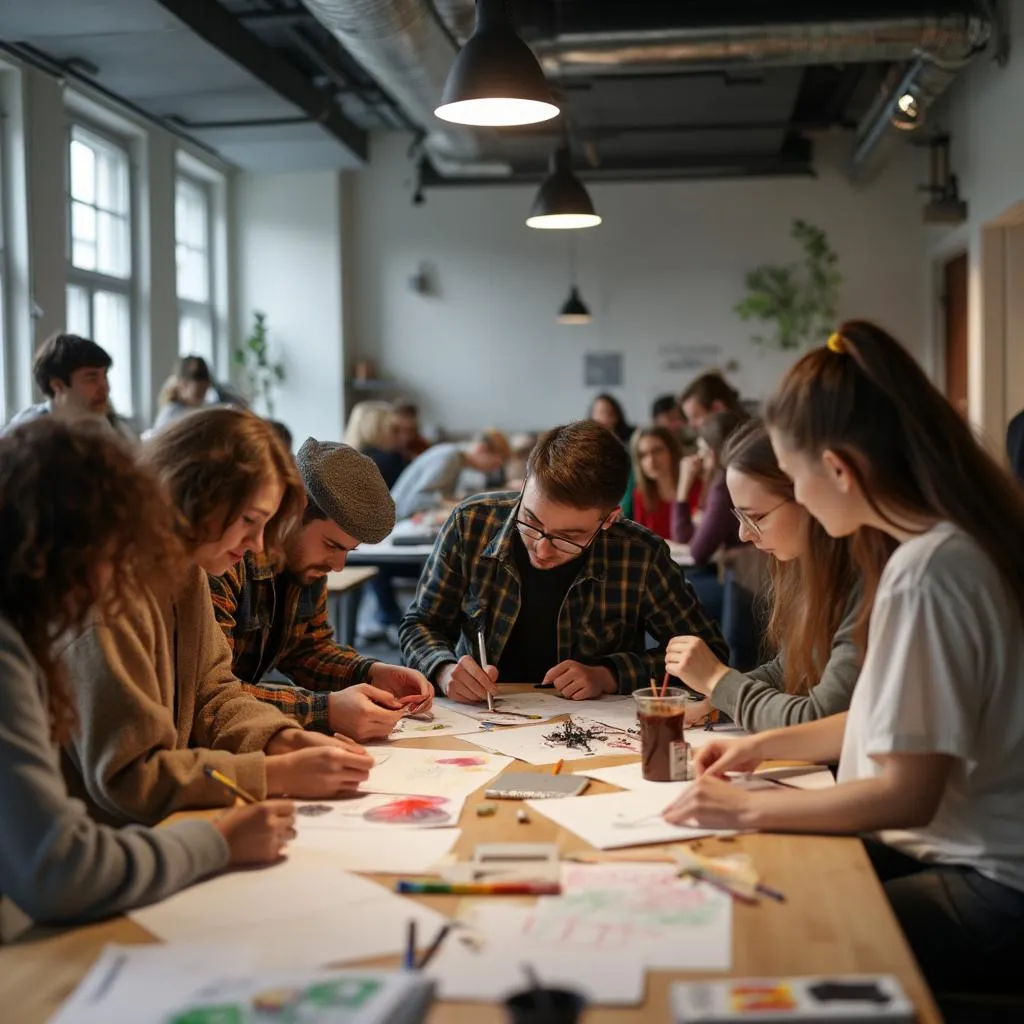 Kreativní workshop v Praze